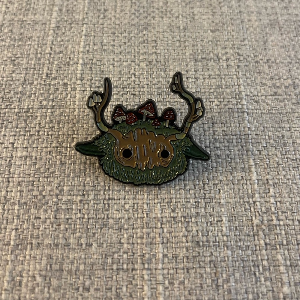 Guild Of Calamity Blind Box Enamel Pin - Mountain Monster with Mushrooms